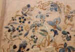 antique chinese embroidery textile 46184 butterfly Nazmiyal