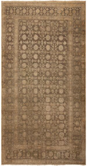 Antique Metallic Khotan Oriental Rug 44895 Nazmiyal Antique Rugs