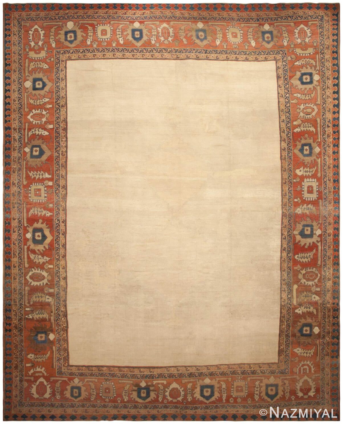Antique Persian Bakshaish Rug 44812 Large Image