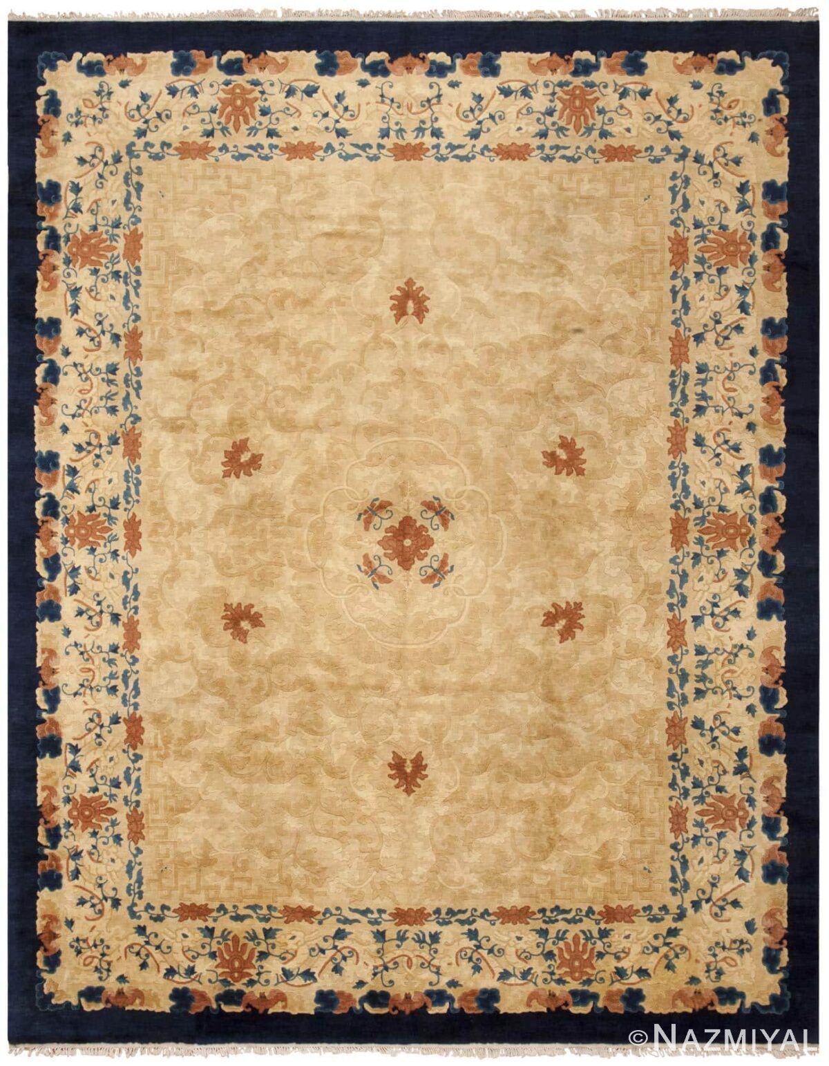 Antique Chinese Rug 46165 Detail/Large View