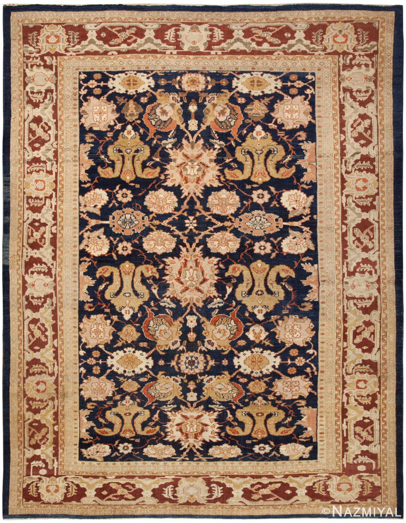 Antique Sultanabad Rug 46191 Detail/Large View