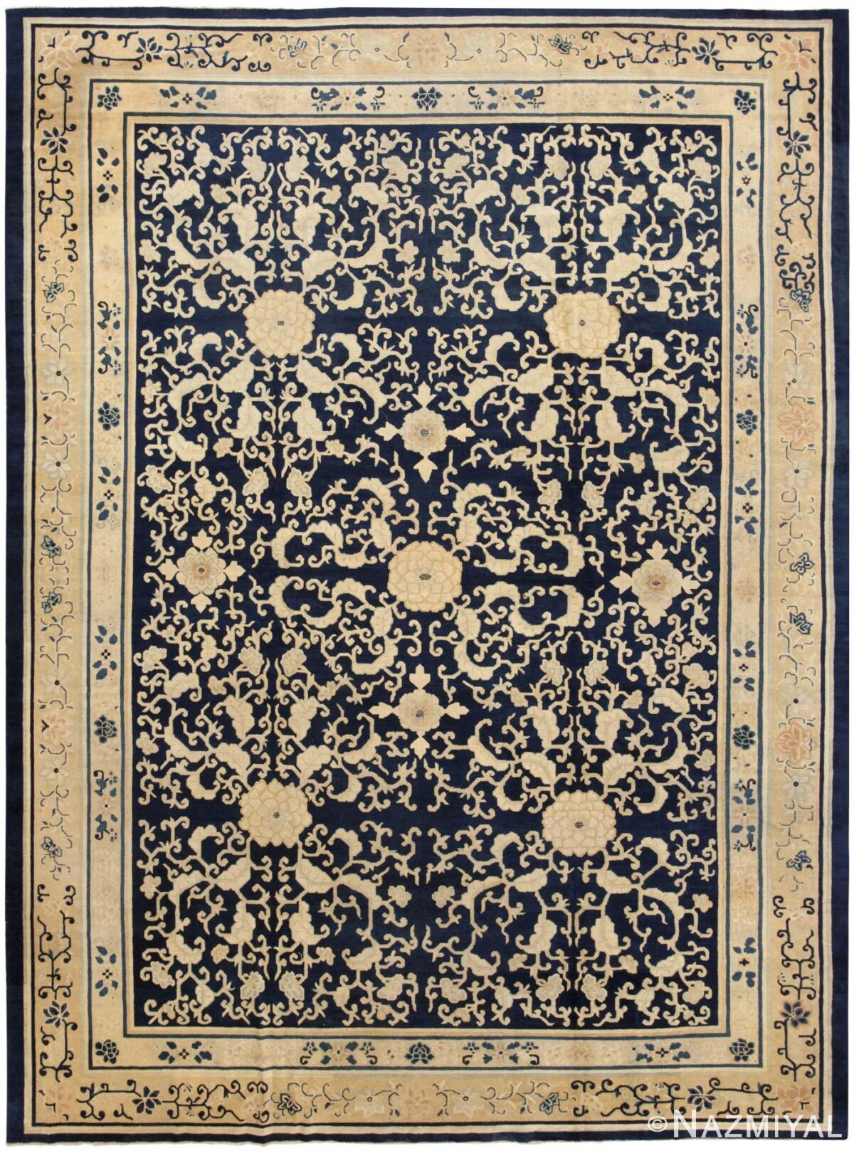 Antique Chinese Rug 46194 Detail/Large View