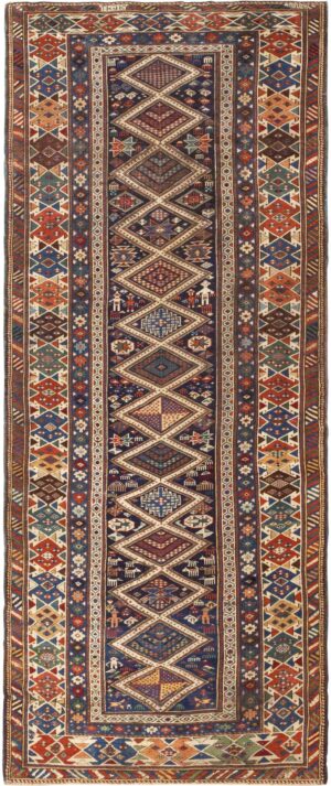 Antique Caucasian Shirvan Rug #46196 by Nazmiyal Antique Rugs
