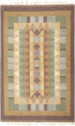 Vintage Swedish Kilim 46238 Detail/Large View