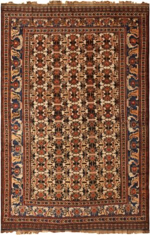 Antique Ghashgai Rug 46253 Detail/Large View