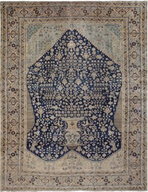 Antique Tabriz Persian Rug 46255 Nazmiyal Antique Rugs