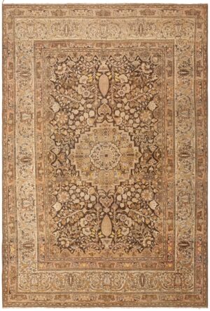 Antique Tabriz Persian Rug 46269 Nazmiyal Antique Rugs