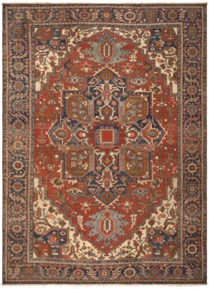 Antique Serapi Rug 46280 Nazmiyal Antique Rugs