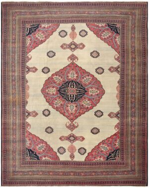 Antique Dorokhsh Rug 46295 Detail/Large View