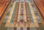 flat woven vintage swedish kilim rug 46238 center Nazmiyal