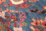 Oversized Blue Antique Persian Malayer Geometric Rug 45761 Azure Pile Nazmiyal