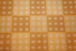 vintage swedish double sided kilim 46202 yellow Nazmiyal