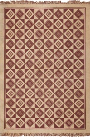 Vintage Double-Sided Reversible Swedish Kilim Rug #46211 by Nazmiyal Antique Rugs
