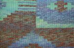 vintage swedish double sided rug 46212 colors Nazmiyal