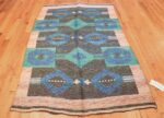 vintage swedish double sided rug 46212 whole Nazmiyal