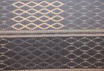 vintage swedish double sided rug 46236 white Nazmiyal