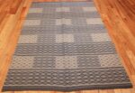 vintage swedish double sided rug 46236 whole Nazmiyal