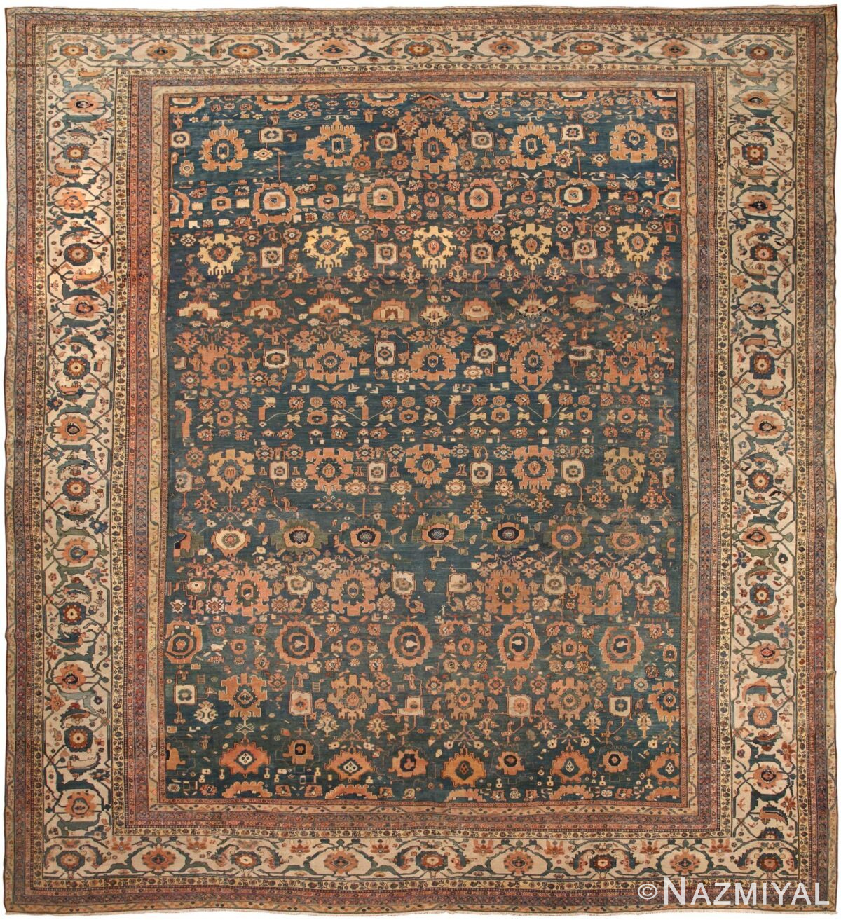 Antique Farahan Persian Rug 43399 Large Image