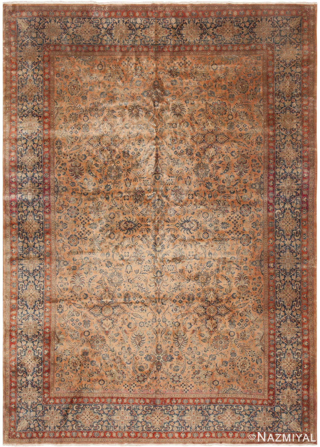 Antique Kashan Persian Rug 43598 Large Image