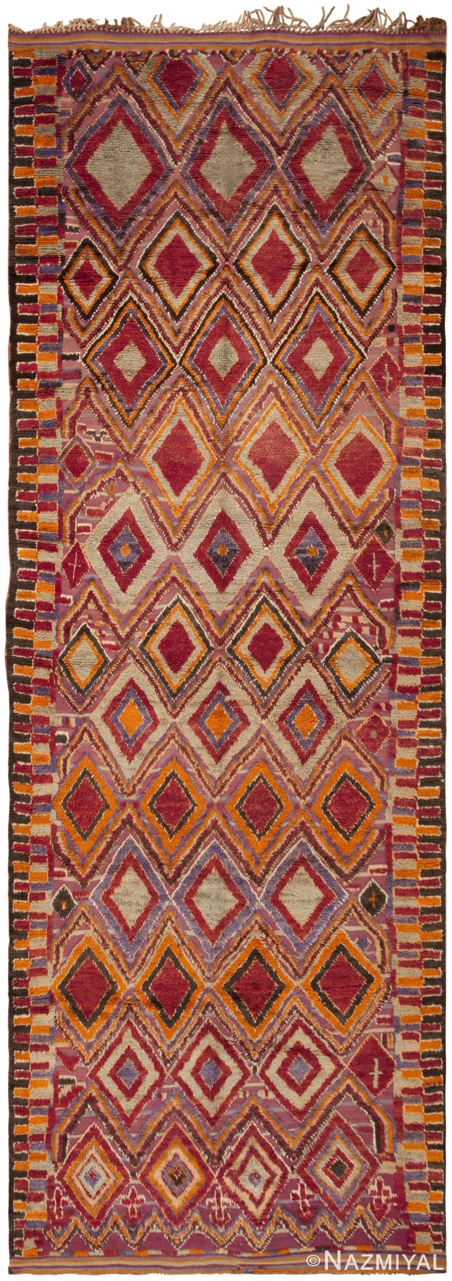 Vintage Moroccan Rug 45996 Large View