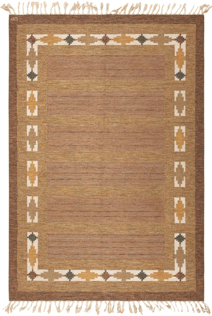 Vintage Swedish Kilim 46205 Detail/Large View