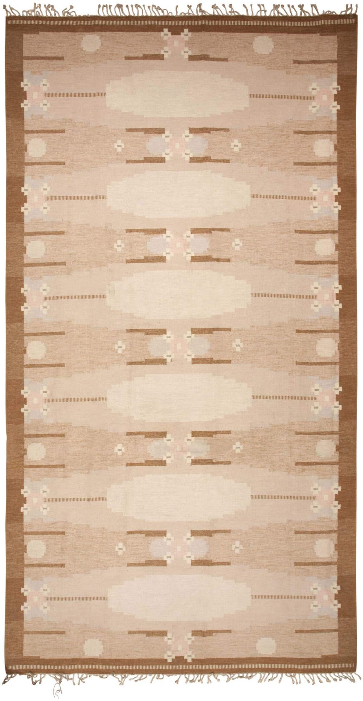 Vintage Swedish Kilim 46207 Detail/Large View