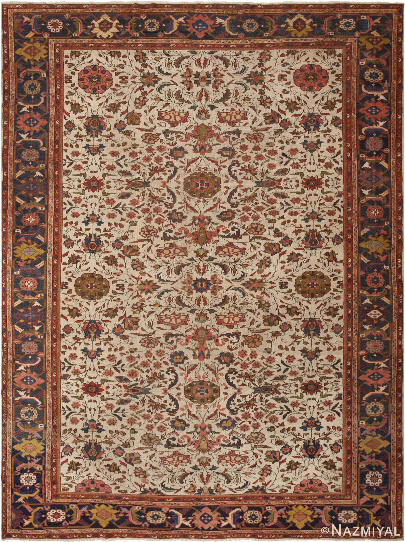 Antique Sultanabad Persian Rug 46257 Nazmiyal Antique Rugs