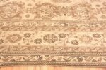 Border Large Square Antique Turkish Oushak carpet 45112 by Nazmiyal