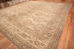 Full Large Square Antique Turkish Oushak carpet 45112 by Nazmiyal