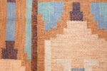 Vintage Swedish Kilim rug by Ingegerd Silow 46312 knots Nazmiyal