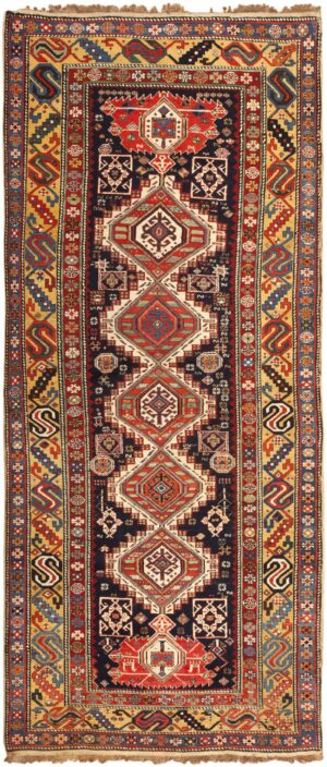 Antique Shirvan Rug 46353 Detail/Large View