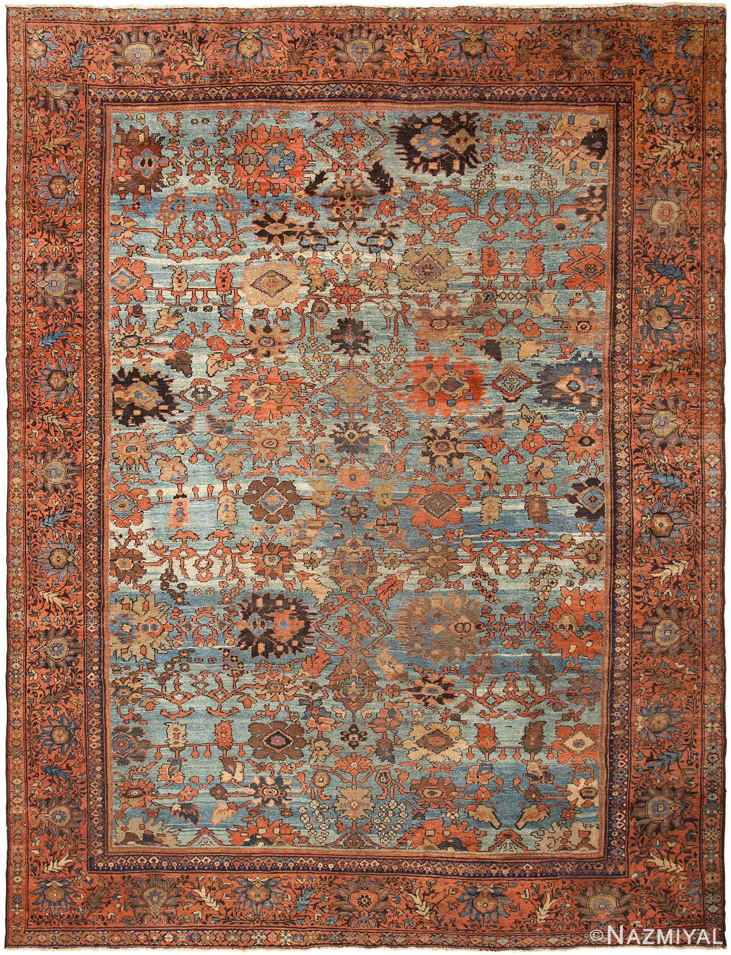 Vintage Sultanabad Rug 45105 Detail/Large View