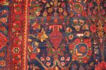 antique kurdish bidjar rug 46363 vase Nazmiyal