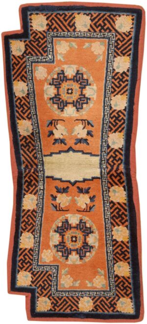 Collectible Antique Tibetan Saddle Horse Cover #46360 by Nazmiyal Antique Rugs