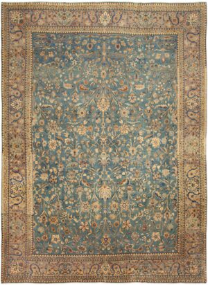 Antique Kashan Persian Rug 43627 Detail/Large View