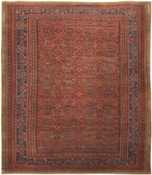 Antique Persian Bakshaish Rug 46390 by Nazmiyal Antique Rugs