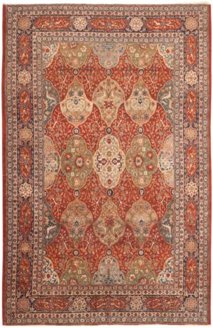 Antique Turkish Sivas Rug 46394 Detail/Large View