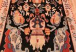 Field Vintage Swedish Rya rug 46359 by Nazmiyal