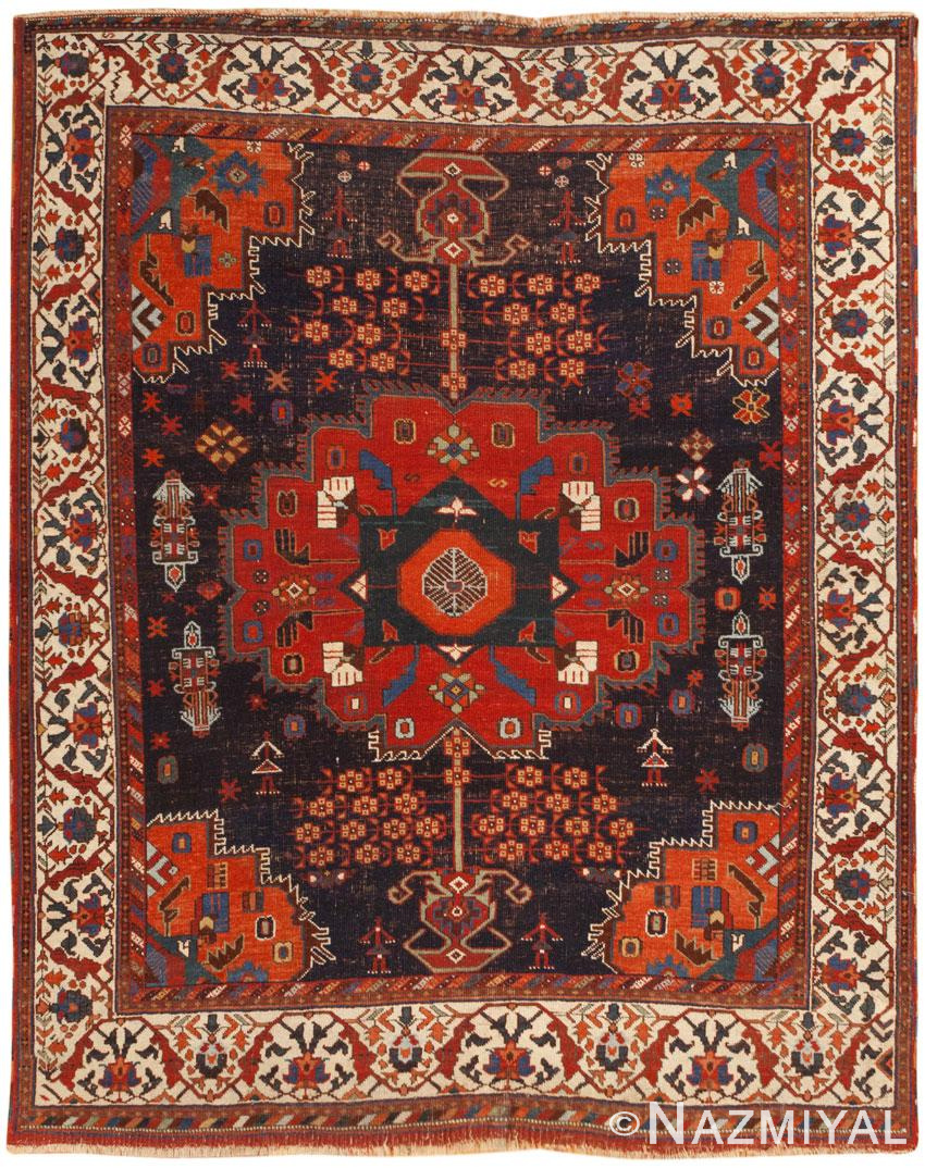 Antique Persian Afshar Rug 46324 Nazmiyal Antique Rugs