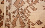 antique afghan rug 46228 weave Nazmiyal