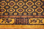 Border antique silk Chinese rug 46229 by Nazmiyal