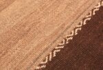 Close-up Mid century Moroccan Kilim 46442 by Nazmiyal
