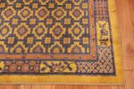 Corner antique silk Chinese rug 46229 by Nazmiyal