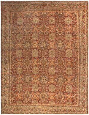 Antique Persian Kerman Rug 46482 Detail/Large View