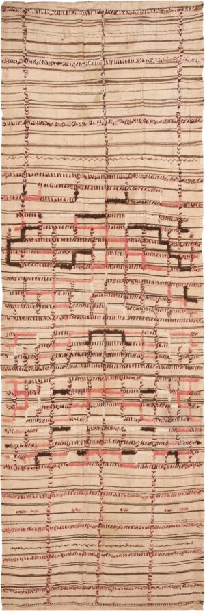 Long and Narrow Vintage Kilim Moroccan Rug #46513 by Nazmiyal Antique Rugs