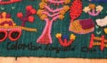 Note Vintage Colombian embroidery 46453 by Nazmiyal