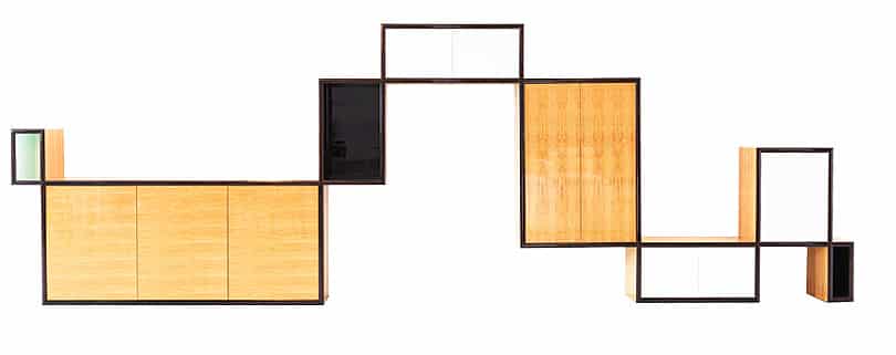 Pitt Pollaro High And Lows Shelving Unit Pitt Pollaro High And Lows Shelving Unit by Nazmiyal Antique Rugs