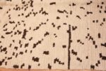 Border Vintage Beni Ourain Moroccan rug 46505 by Nazmiyal