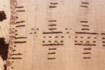 vintage moroccan rug 46434 weave Nazmiyal