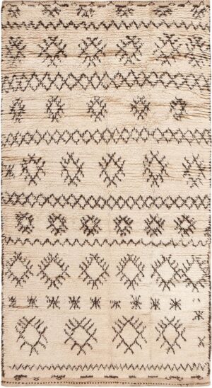 Tribal Vintage Moroccan Berber Rug #46506 by Nazmiyal Antique Rugs